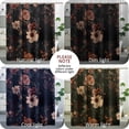 thumbnail image 5 of Dark Floral Shower Curtain Academia Whimsigoth Moody Shower Curtain Flower Plant Bathroom Decor Polyester Fabric-72" x 72", 5 of 6