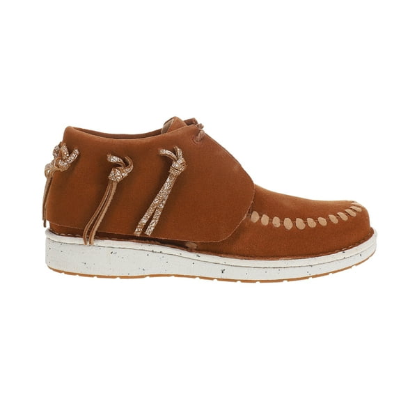 Justin Boots Womens Teepee Fringe Moccasin  Ankle Boots