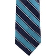 thumbnail image 1 of Club Room Cravate Auto-Nouée Mark Tex Diagonale pour Homme, Bleu, Taille Unique, 1 of 1