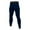 Navy, variant on Men's Legging Pants Running Tights Workout Athletic Base Fitness Yoga High Elasticity Tight Fitting Running Training Base Pants Black