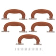 thumbnail image 2 of 5pcs Handles For Tool Boxes,  Cases Cabinets Suitcase Handles With Screw Plastic Ergonomic Design Handles For Luggage Trunk Guitar Musical Box, 2 of 8