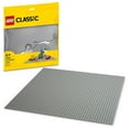 thumbnail image 1 of LEGO Classic Gray Baseplate 11024 Toy Building Kit (1 Pieces), 1 of 6