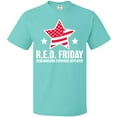 thumbnail image 3 of Inktastic Red Friday Remembering Everyone Deployed with Red American Flag T-Shirt, 3 of 5