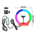 thumbnail image 2 of funtasica RGB 3000-6000K Photography Photo Recording Large Large, 2 of 7