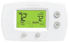Pro 5000 Two Heat One Cool Non-Programmable Digital Thermostat, White by Honeywell