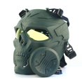 thumbnail image 1 of TopOne Tactical Gas Mask Full Face Single Fan Skull Covers Protective Mask for Outdoor Cs Game Masquerade Cosplay, 1 of 6