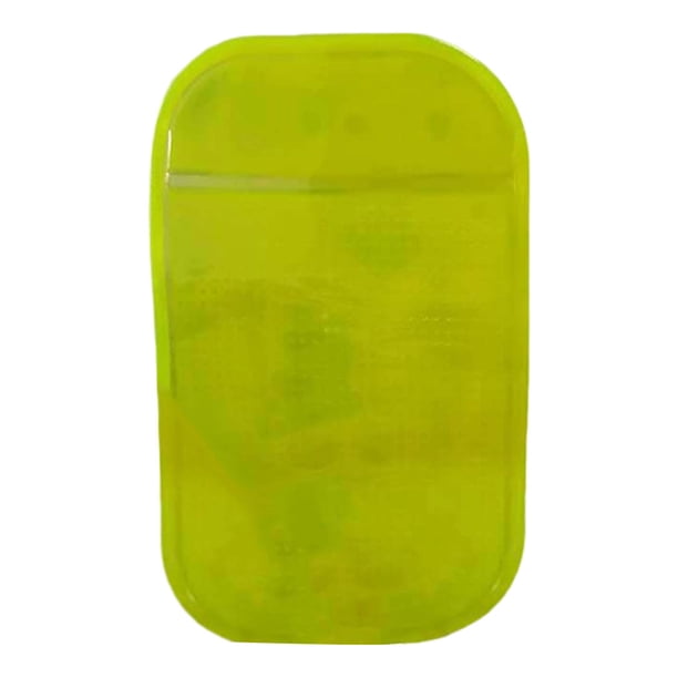 Kenally Alfombrillas antideslizantes para salpicadero de coche, 10 Uds., almohadillas antideslizantes, accesorios de sujeción de mano, soporte Automoción decorativa y accesorios Amarillo Kenally VI014996-03B