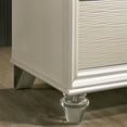 thumbnail image 5 of Furniture of America San Angelo Adult Modern 6-Drawer Dresser, Pearl White, 5 of 8