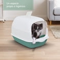 thumbnail image 3 of Arenero para gato Cerrado RACK & PACK Chico con pala Antiolor Puerta Abatible, 3 of 7
