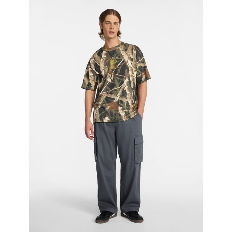 No Boundaries Men's Oversized Boxy Fit T-Shirt photo 5