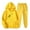 Yellow 2 piece outfits for women, variant on Usmixi Sweatsuits Set for Women Womens Plus Size Hoodies Lounge Sets Hooded Sweatshirt Drawstring Jogger Pants Tracksuits Sets Fashion Dandelion Print 2 Piece Outfits with Pocket Under $10