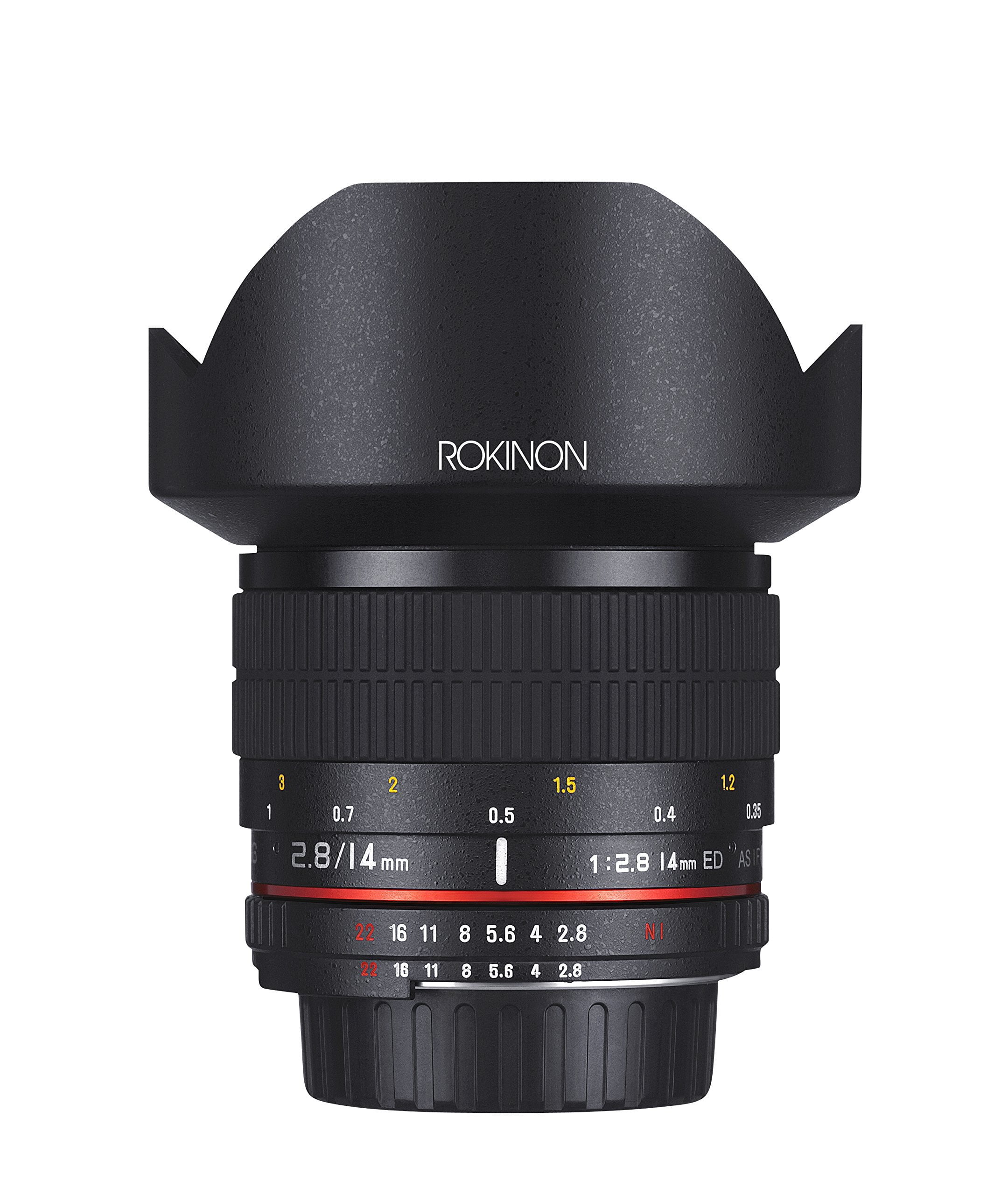 ROKINON 14mm f2.8 ED AS IF UMC αEマウント Rokinon 14mm F2.8 Full Frame Ultra Wide Angle Lens - Walmart.com