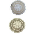 thumbnail image 3 of MesaSe Hand Weave Lace  Doilies Crochet Hollow Out Small Tablecloth Vintage Table Cover Furniture Decor, 3 of 9