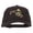 Black, variant on Maryland Black-eyed Susan with Map Embroidered Unstructured Cap - White OSFM
