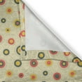 thumbnail image 6 of Ambesonne Abstract Valance & Curtain, Bullseye Circle Shapes, 55"x45", Multicolor, 6 of 6