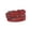 Red, variant on Women's 1 1/2" (38 mm) Snap on Suede Perforated Studded Leather Belt