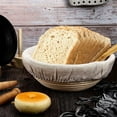 thumbnail image 5 of Travelwant Oval Shape Bread Banneton Proofing Basket Cover Natural Rattan Baking Dough Sourdough Banneton Proofing Basket Cloth Liner, 5 of 7