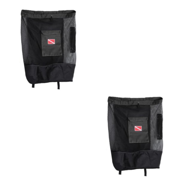 Greeniant de malla para buceo con esnórquel, equipo de buceo, bolsa seca, paquete de saco, color negro Negro 80L 2Conjunto
