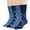 Denim Blue, Light Navy (A074), variant on Men Bamboo Patterned Dress Crew Sock - 4 Pack - Argyle, Geometric, Stripe -Casual Fashion Seamless -Dark Navy Assortment - Sock Size 10-13 Shoe 9-12 L