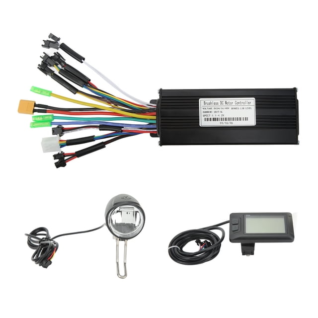 Controlador De Modo 30a 3, Kit De Controlador De Bicicleta Eléctrica Circuitos Internos Kit De Conversión De Protección Para Bicicletas Plegables Para Motor 750W-1000W
