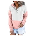 thumbnail image 1 of Gibobby Sudadera mujer con cierre, Sudadera con capucha para mujeres, adolescentes, niñas, sudaderas con capucha(Rosa,M), 1 of 5