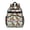 Rhodesian Ridgeback and, variant on Poodle and Flowers Pink Pattern Backpack for School, Cute School Bag with Adjustable Shoulder Straps and Padded Back, 15.25"x11.5"x5.25"