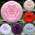 thumbnail image 4 of Farfi DIY Soft Scarf Sweater Towel Thick Yarn Ball Hand Knitting Crochet Craft Gift (Dark Gray), 4 of 13