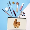 thumbnail image 5 of WIRESTER Set 2 of Canvas Cosmetic Bag, Makeup Bag, Cosmetic Pouch for Women - Silkie Chickens, 5 of 7