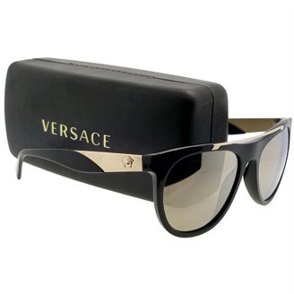 Versace Unisex Sunglasses Black 57mm - Walmart.com display picture 1