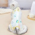 thumbnail image 1 of Anti-mite for Wound Surgical After Surgery Wear Dress Recovery Suits Cat Clothes Pet Supplies Cat Vest YELLOW M, 1 of 8