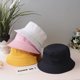 thumbnail image 2 of Gorro Pescador De algodón Anti-Uv/color sólido/transpirable/protector Solar/Casual Para playa/verano, 2 of 4