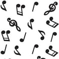 thumbnail image 2 of 12 Pack Bulk Musical Notes Party Tablecover, 2 of 10