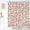 Brown Leopard, variant on Aesthetic Light Pink Marble Shower Curtain,Liquid Modern Abstract Shower Curtain Decorative Bathroom Tub&nbsp;Home with 12 Hooks Quick Dry Washable Durable Polyester Fabric Standard 72x72 Inches