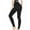 Black-01, variant on REALiKUN Women's High Waist Workout Gym Vital Seamless Leggings Yoga Pants Athletic Pants