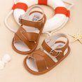 thumbnail image 4 of Meckior Baby Girl Sandals Infant Summer Soft Sole Shoe Anti-Slip Crib Shoes for First Walking 0-18 Months, 4 of 6