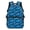 Blue Dinosaur Camo Pattern, variant on POLERO Astronaut Sharks in Space 17 Inch Backpack for Teen Boy, Polyester Fabric Durable School Backpack for Travel Outdoor Activities