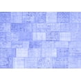 thumbnail image 1 of Ahgly Company Indoor Rectangle Abstract Blue Contemporary Area Rugs, 2' x 3', 1 of 4
