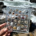 thumbnail image 2 of Acrylic Magnetic Seashell Display Box Seashell Display Box Diamond Storage Box, 2 of 10