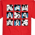 thumbnail image 3 of Mickey & Friends - Mickey Faces - Men's Short Sleeve Graphic T-Shirt, 3 of 5