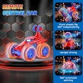 thumbnail image 6 of Spider Remote Control Car Toys for Boys- 360° Rotating RC Stunt Cars 4WD Monster Cars for Kids,2.4GHz Electric Vehicle Toy Car with LED Lights,Birthday Gift for 3 4 5 6 7 8 9 Year Old Boys, 6 of 7