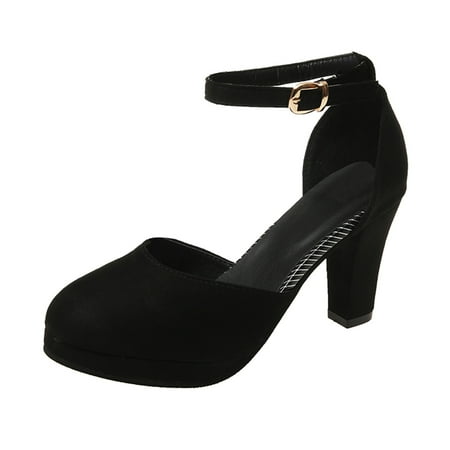 

Womens Shoes Fashion Solid Color Minimalistic Sexy Temperament Chunky Heel High Heels Sandals Summer Open Toe Slide Sandals Comfortable Flats Flip-Flops Casual Platforms Heeled Wedge Sandals A42030