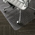 thumbnail image 5 of WorkOnIt 46" x 60" x2.2mm Thick Office Chair Desk Floor Mat for Low Pile Carpet, Clear, 5 of 5