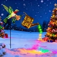 thumbnail image 4 of Hummingbird Watering Can Solar Light, IP65 Waterproof Color Changing LED Solar Stake Lights for Outdoor Spring Summer Garden Yard Patio Decor, 4 of 7