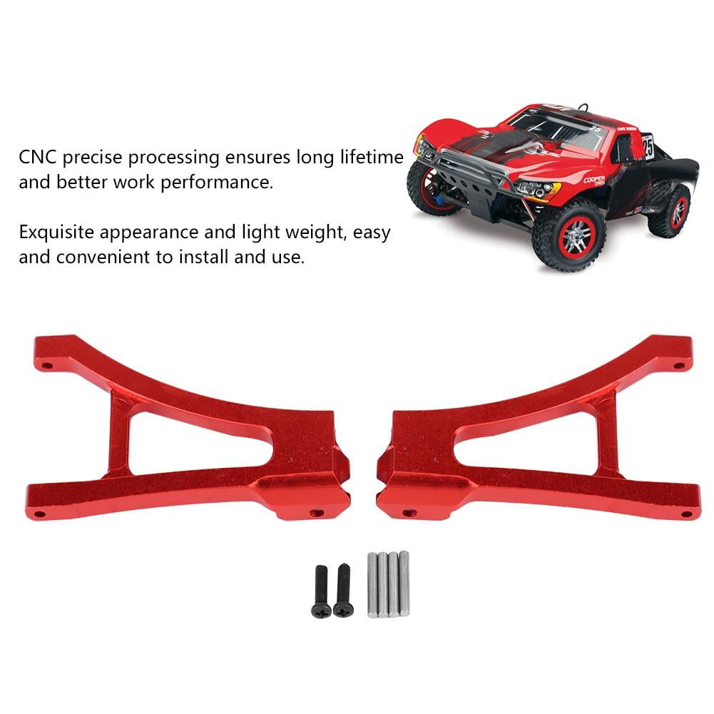 OTVIAP 2pcs RC Aluminium Alloy Front Lower Suspension Arms for TRAXXAS