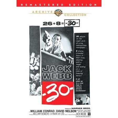 -30- (DVD) Warner Archives Drama