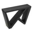 thumbnail image 6 of Furniture of America Wyll Rectangle Wood Black Console Table, 6 of 10