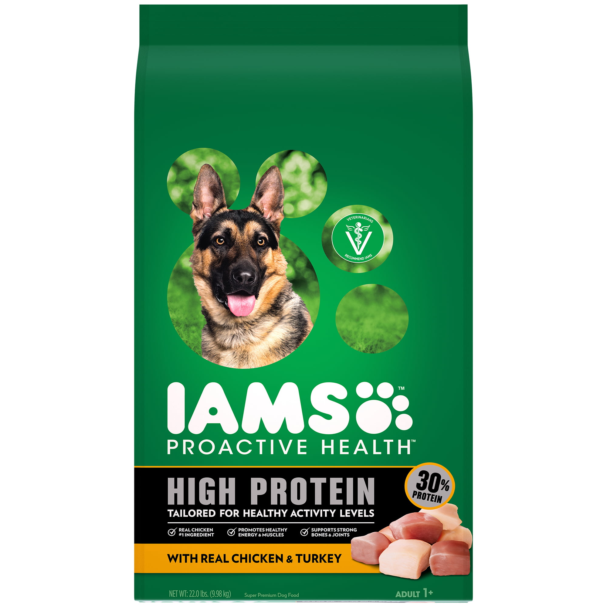 IAMS PROACTIVE HEALTH Adult Dry Dog Food, High Protein