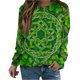 thumbnail image 2 of Uootdi Oversized St Patricks Day Sweatshirts for Women Irish Saint Pattys Shamrock Crewneck Long Sleeve Shirts Holiday Trendy Pullover Tops Gift, 2 of 7