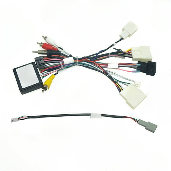 Applicable to Toyota Camry Avalon Senna Corolla Android large screen navigation power cable Canbus protocol box