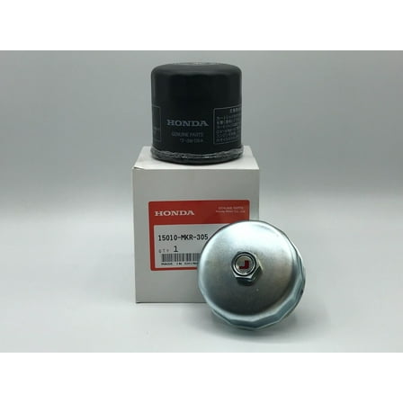 Honda Genuine OEM 15010-MKR-305 Oil Filter 15410-MFJ-D02 with Oil Filter Wrench